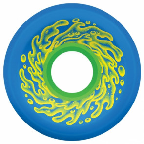 OJ WHEELS RUOTE SKATE OG SLIME BLUE GREEN 66MM 78A