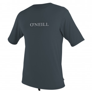 O'NEILL LICRA UOMO BASIC SKINS S/S RASH TEE SLATE