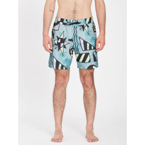 VOLCOM BOARDSHORT CHLORINE KILLER STONEY TRUNK 17" TMT