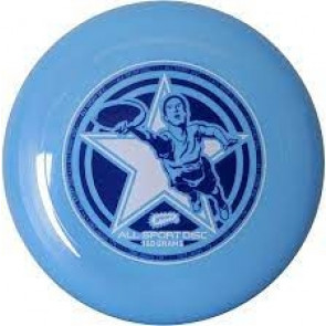 WHAM-O FRISBEE DISC ALL SPORT 140 GRAMMI BLUE
