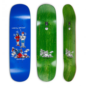 POLAR TAVOLA SKATEBOARD AARON HERRINGTON LOOKING GOOD SON BLUE P2 8,5" X 32,125"