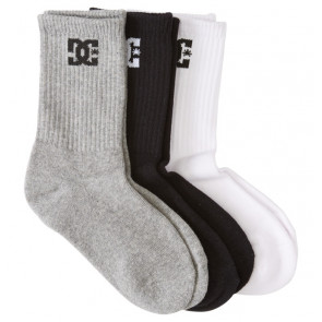 DC CALZE DONNA RAGAZZO CREW 3PK ASSORTED
