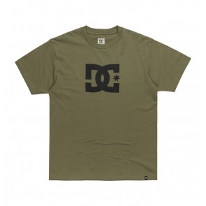 DC T-SHIRT UOMO STAR HSS DEEP LICHEN GREEN