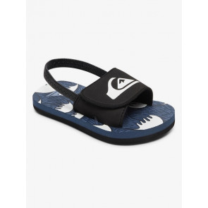 QUIKSILVER INFRADITO BIMBO MOLOKAI LAYBACK BLACK/BLUE/WHITE