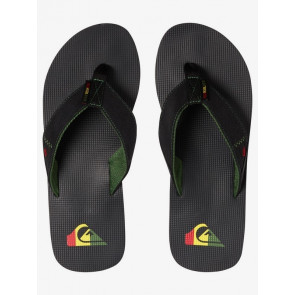 QUIKSILVER INFRADITO UOMO MOLOKAI ABYSS GREEN/BLACK/GREEN