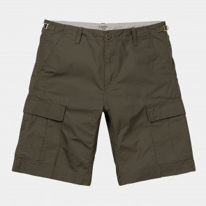 CARHARTT WIP SHORTS UOMO AVIATION CYPRESS RINSED