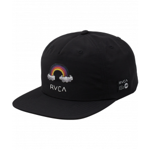 RVCA CAPPELLINO RAINBOW CONNECTION BLK