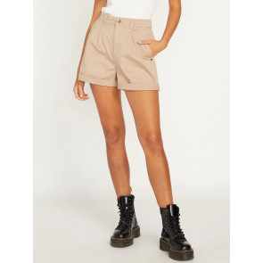 VOLCOM SHORT DONNA FROCHIECKIE TROUSER TAUPE