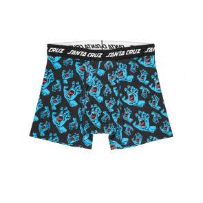 SANTA CRUZ BOXER HANDS ALL OVER BRIEF BLK 