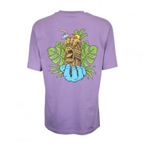 SANTA CRUZ T-SHIRT DONNA TIKI HAND LAVANDER