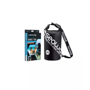 SEAWAG ZAINO SACCA BAG 15 L BLACK WHITE