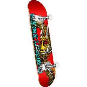 POWELL PERALTA SKATEBOARD COMPLETO CAB BAN THIS BIRCH 8.25" RED