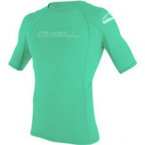 O'NEILL LICRA BAMBINO YOUTH BASIC SKINS S/S RASH GUARD LIGHT AQUA