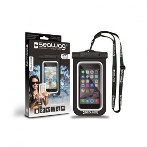 SEAWAG WATERPROOF CASE FOR SMARTPHONE BLACK-WHITE
