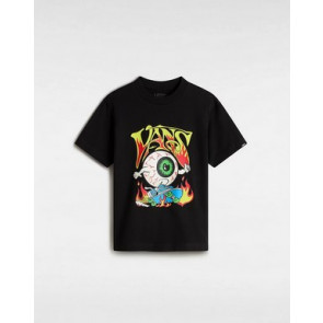 VANS T-SHIRT BAMBINO EYEBALLIE BLACK