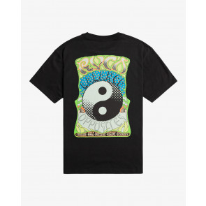 RVCA T-SHIRT UOMO BLOOMIN BLACK