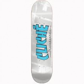 CLICHE' TAVOLA SKATEBOARD BLUE WHITE 7,75"