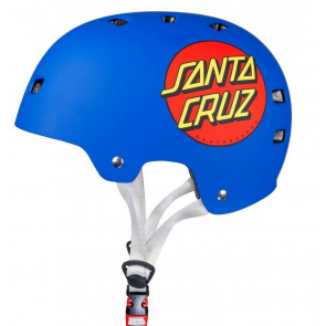 BULLET X SANTA CRUZ CASCO CLASSIC DOT MATT BLUE