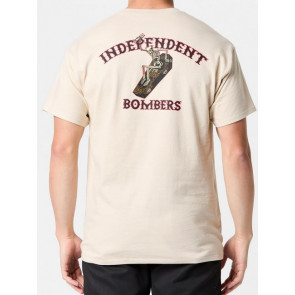 INDEPENDENT T-SHIRT UOMO BOMBERS SAND