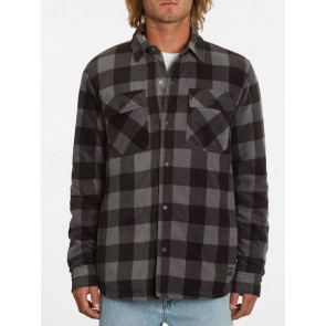 VOLCOM CAMICIA UOMO BOWERED POLAR FLEECE PEWTER