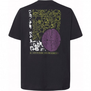 OAKLEY T-SHIRT UOMO BRAINIAC BARK BLACKOUT
