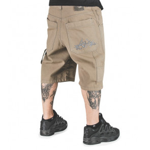 BLUESKIN SHORTS UOMO JEANS LOGO GRY BULL 
