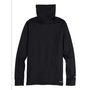 BURTON MAGLIA UOMO MIDWEIGHT LONG NECK TRUE BLACK