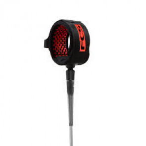FCS 6' COMP ESSENTIAL LEASH FLAME RED