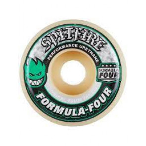 SPITFIRE RUOTE SKATE F4 CONICAL GREEN 53 MM 101A