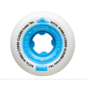 RICTA RUOTE SKATE CROME CLOUDS BLUE 54MM 78A