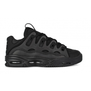 OSIRIS SCARPE UOMO DONNA D3 2001 BLACK BLACK BLACK 