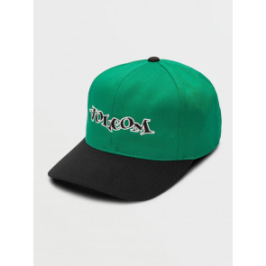 VOLCOM CAPPELLINO RAGAZZO SNAPBACK DEMO ADJUSTABLE HAT SYNERGIE GREEN