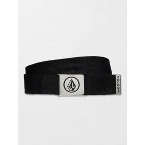 VOLCOM CINTURA UOMO CIRCLE WEB BELT BLACK