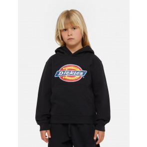 DICKIES FELPA RAGAZZO ICON LOGO HOODIE BLACK