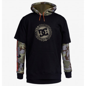 DC FELPA RAGAZZO DRYDEN YOUTH CAMO BLACK