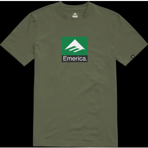 EMERICA T-SHIRT UOMO CLASSIC COMBO TEE MILITARY