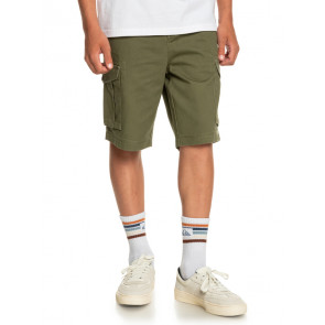 QUIKSILVER SHORTS RAGAZZO CRUCIAL BATTLE FOUR LEAF CLOVER