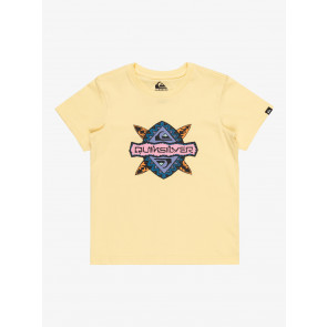 QUIKSILVER T-SHIRT BAMBINO RAIN MAKER MELLOW YELLOW