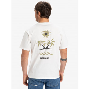 QUIKSILVER T-SHIRT UOMO EVO ROAD WHITE