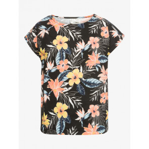 ROXY T-SHIRT BAMBINA AFRICAN SUNSET ANTHRACITE RG TROPICAL BREEZE