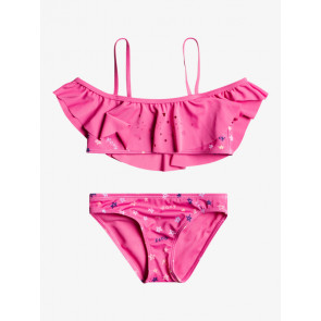 ROXY BIKINI BAMBINA TINY STARS  PINK GUAVA STAR DANCE