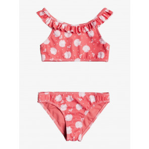 ROXY BIKINI BAMBINA TEENY EVERGLOW DESERT ROSE SHELLA