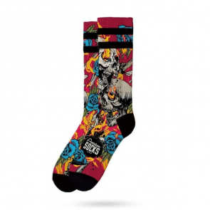 AMERICAN SOCKS CALZE UOMO FIREBALL