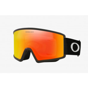 OAKLEY MASCHERA SNOWBOARD TARGET LINE L MATTE BLACK FIRE IRIDIUM