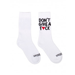 IRIEDAILY CALZE GIVE A SOCKS WHITE
