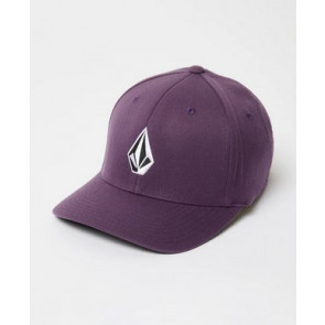 VOLCOM CAPPELLINO FLEXFIT FULL STONE GRAPE ROYALE