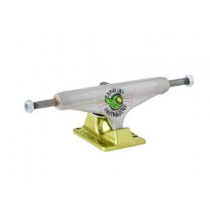 INDEPENDENT TRUCKS 144 STAGE 11 FORGED HOLLOW HAWK TRANSMISSION SILVER GREEN