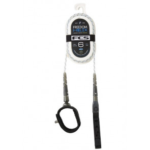 FCS 6' FREEDOM LEASH HELIX COMPETITION NATURAL BLACK