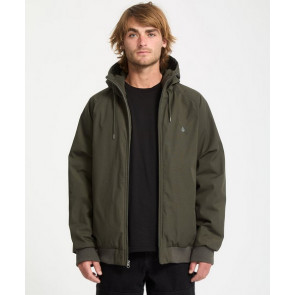 VOLCOM GIACCA UOMO HERNAN 10K JACKET RINSED BLACK