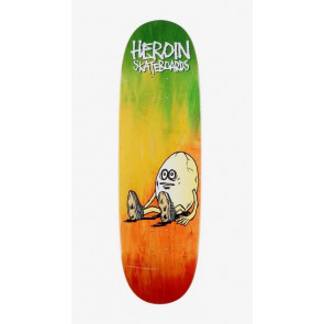 HEROIN TAVOLA SKATEBOARD THE RAINBOW EGG 9.125" 